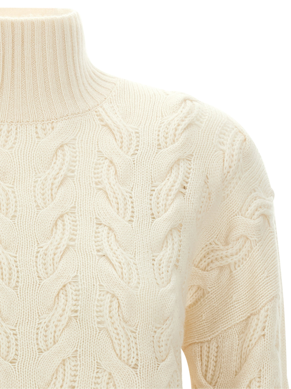 White Wool Sweater