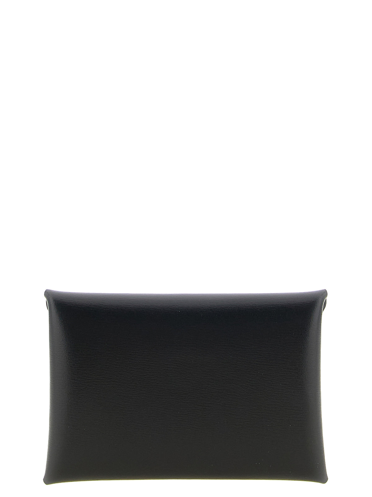 Porte-monnaie en cuir noir
