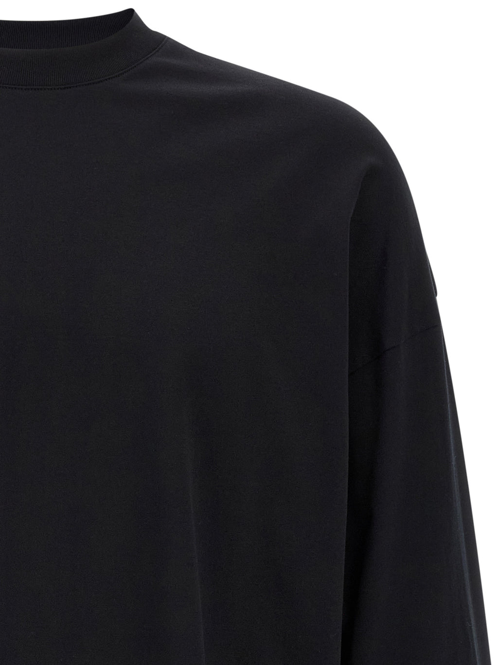 T-shirt en coton noir