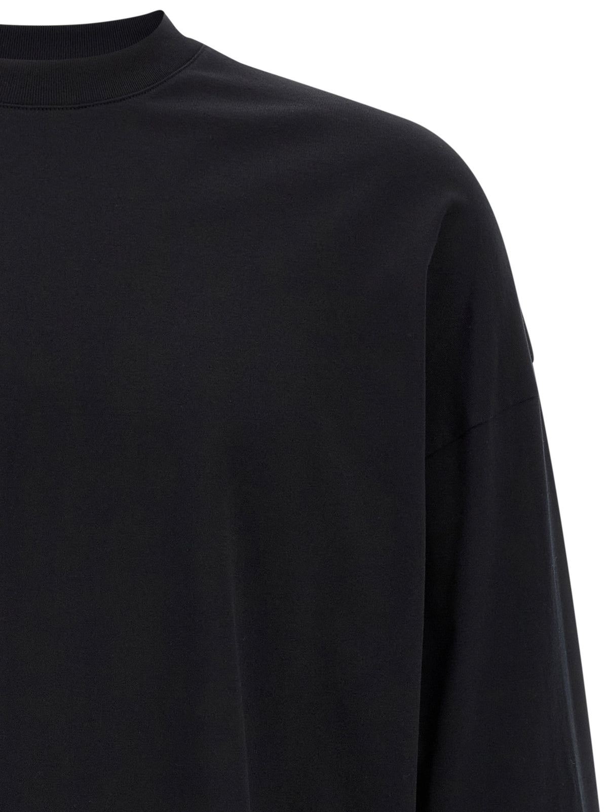 Black Cotton T-Shirt