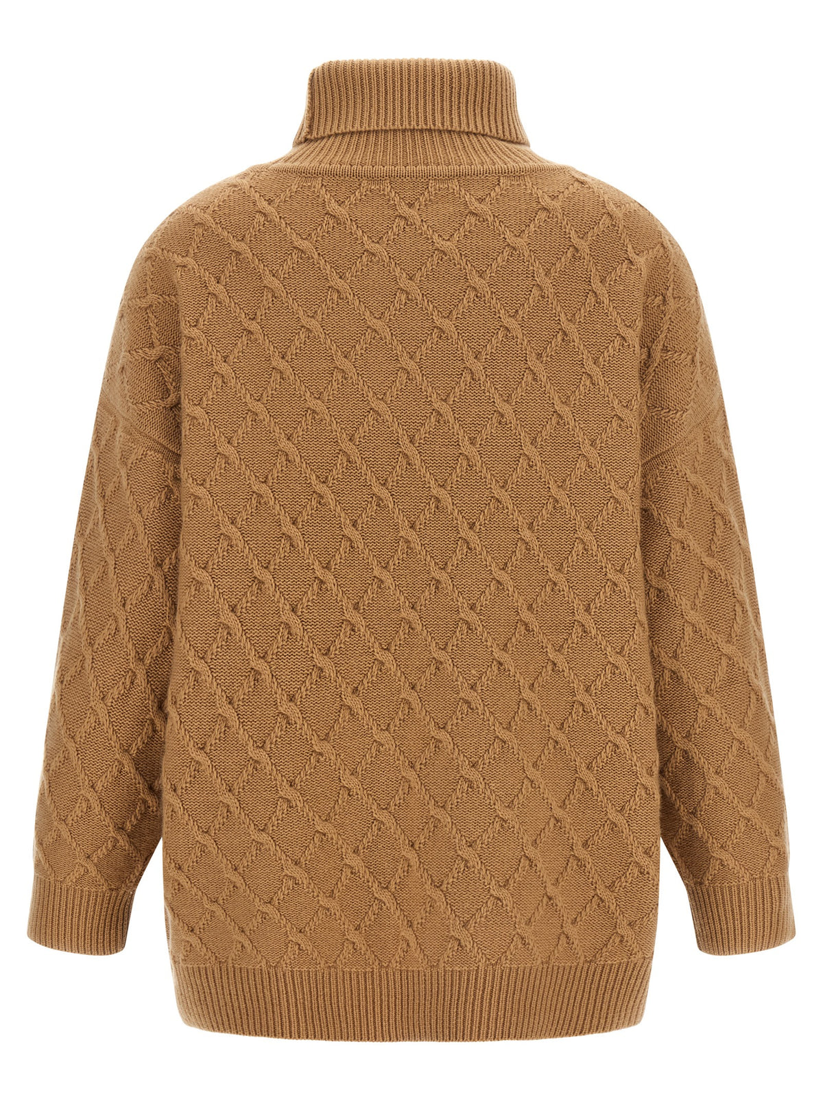 Cardigan en laine beige