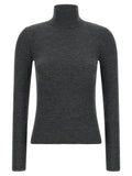 Pull en laine vierge gris