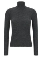 Pull en laine vierge gris
