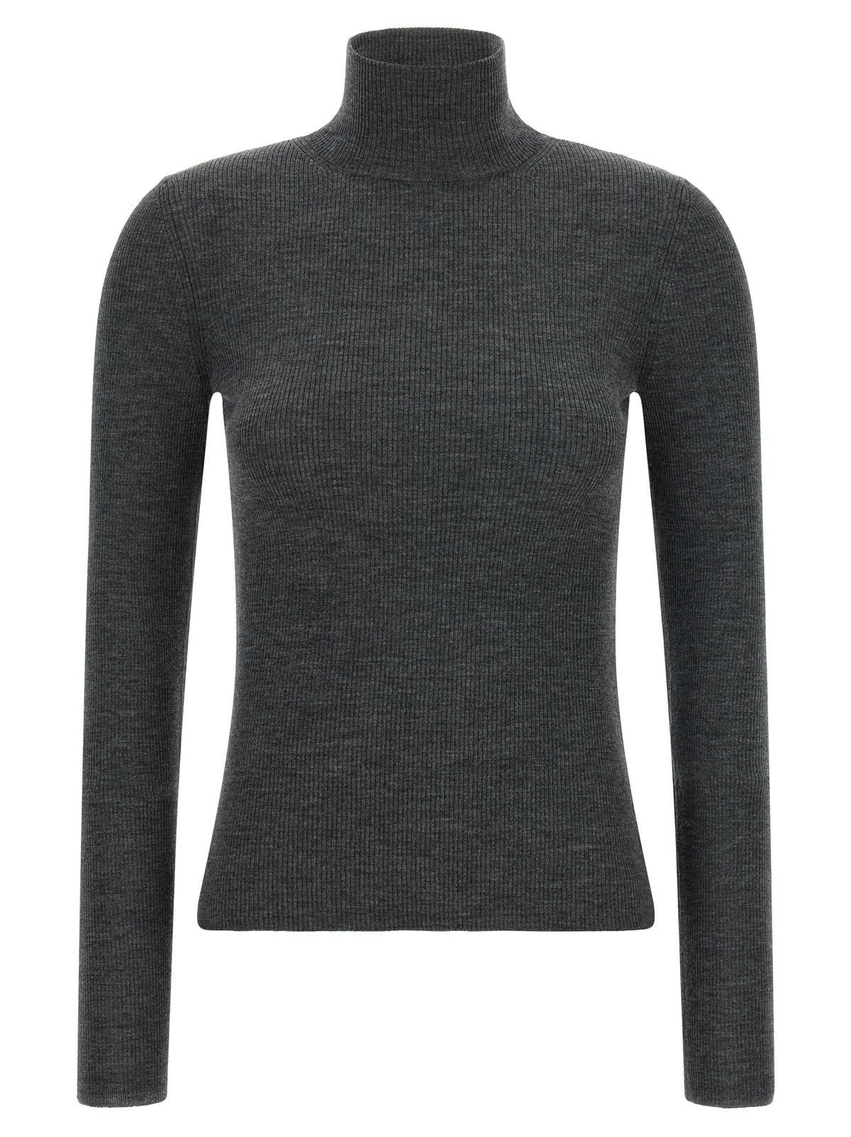Grey Virgin Wool Sweater