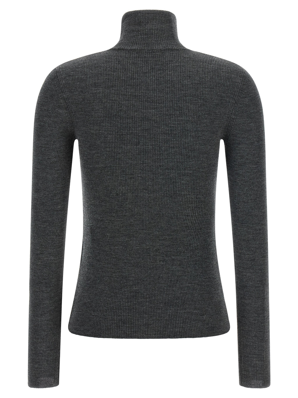 Pull en laine vierge gris