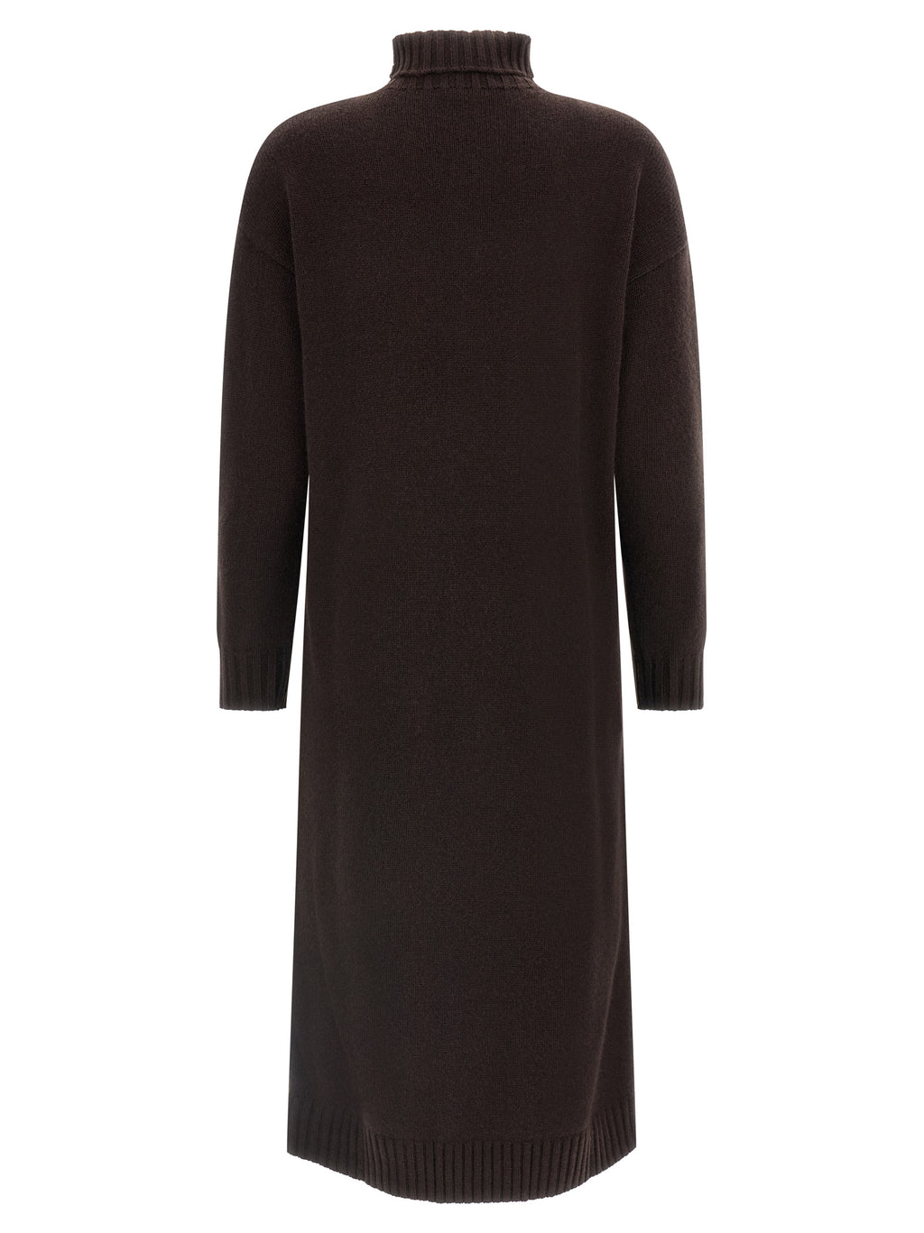 Robe en laine marron