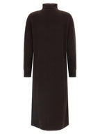Robe en laine marron