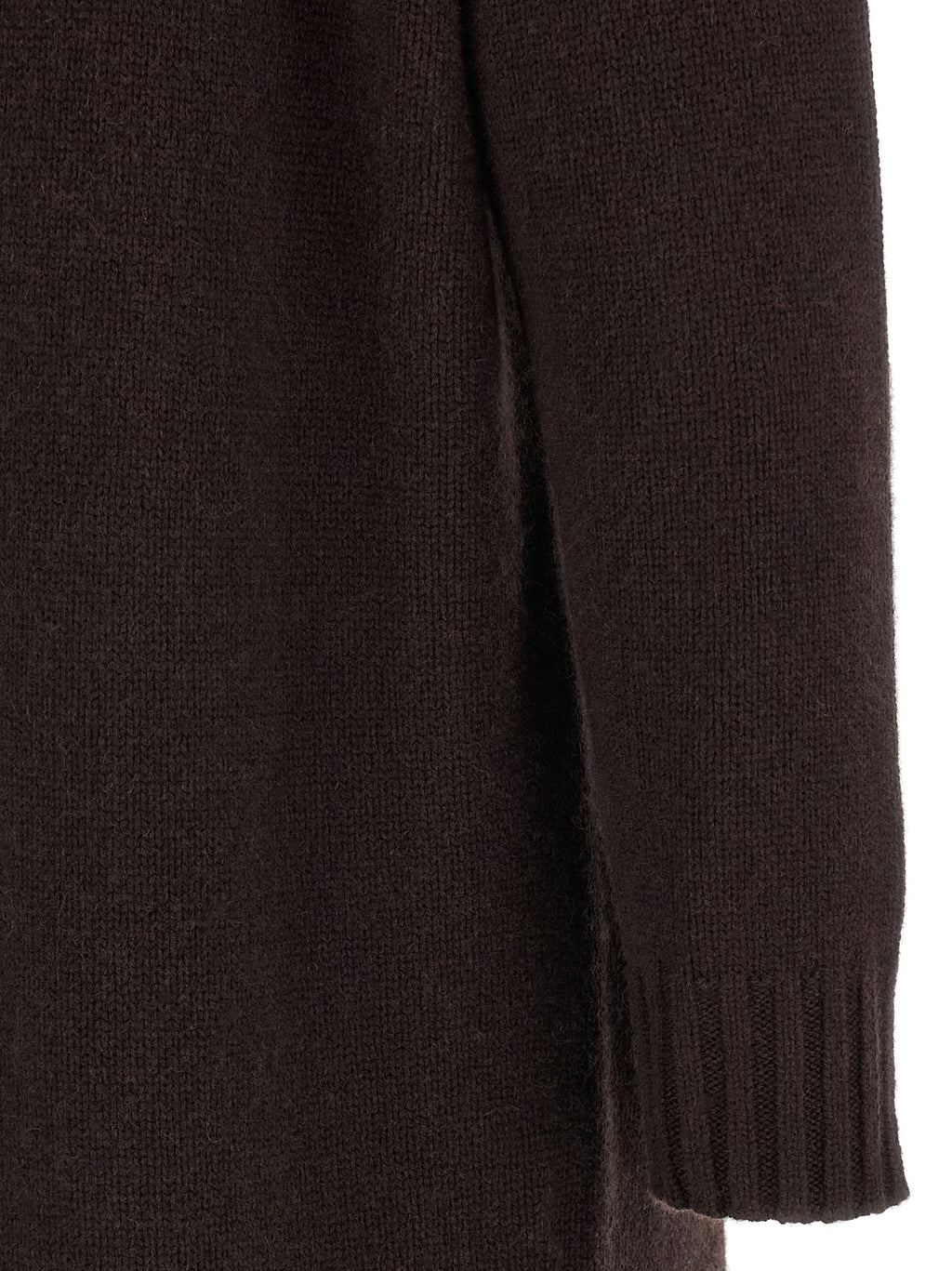 Robe en laine marron
