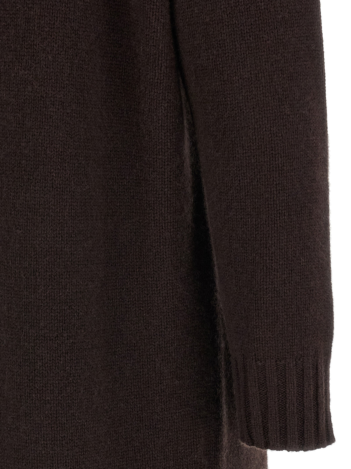 Robe en laine marron