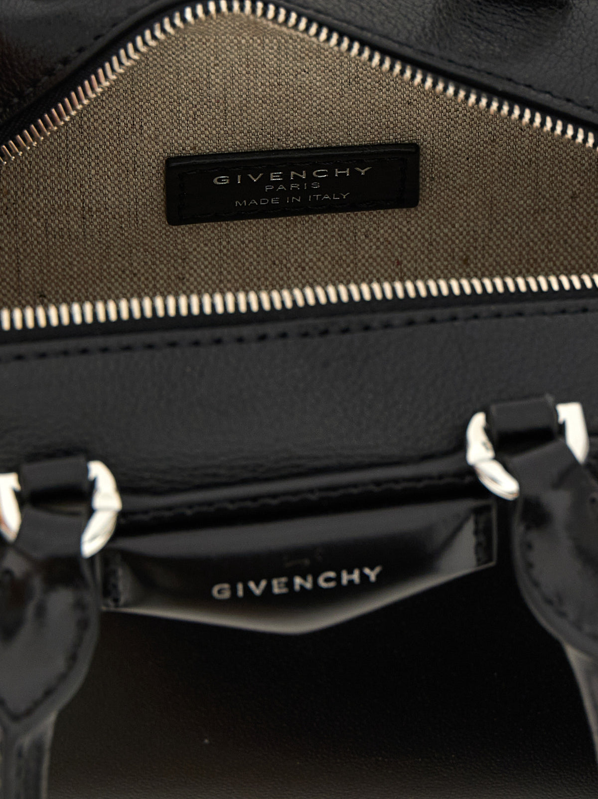 Black Leather Handbag