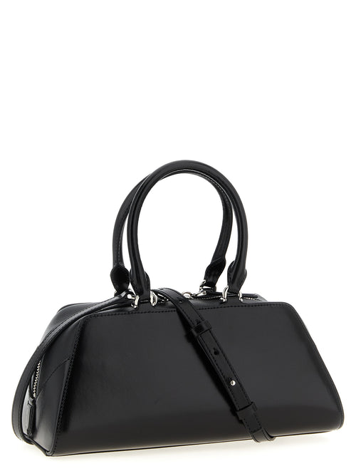 Sac à main en cuir noir