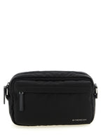 Sac bandoulière noir en polyamide