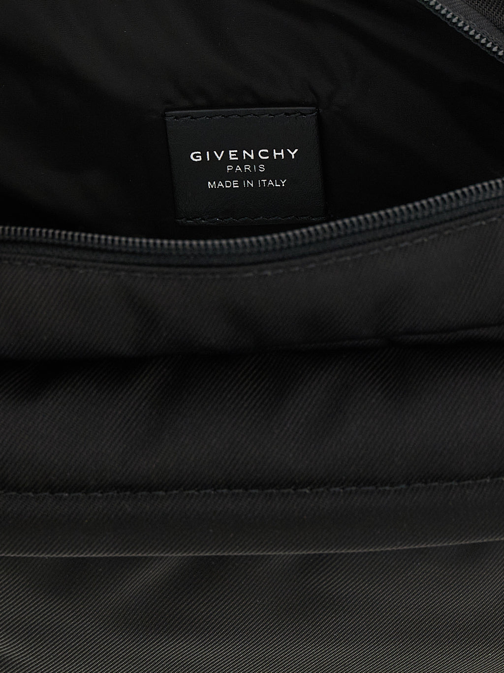 Sac bandoulière noir en polyamide