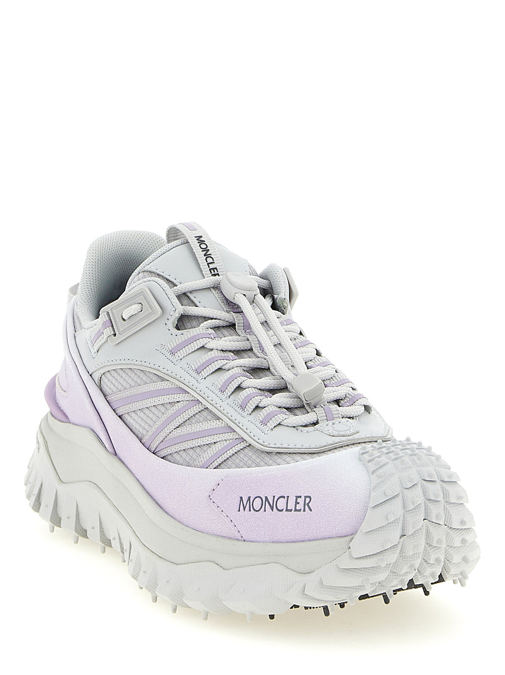 Baskets en polyester violet