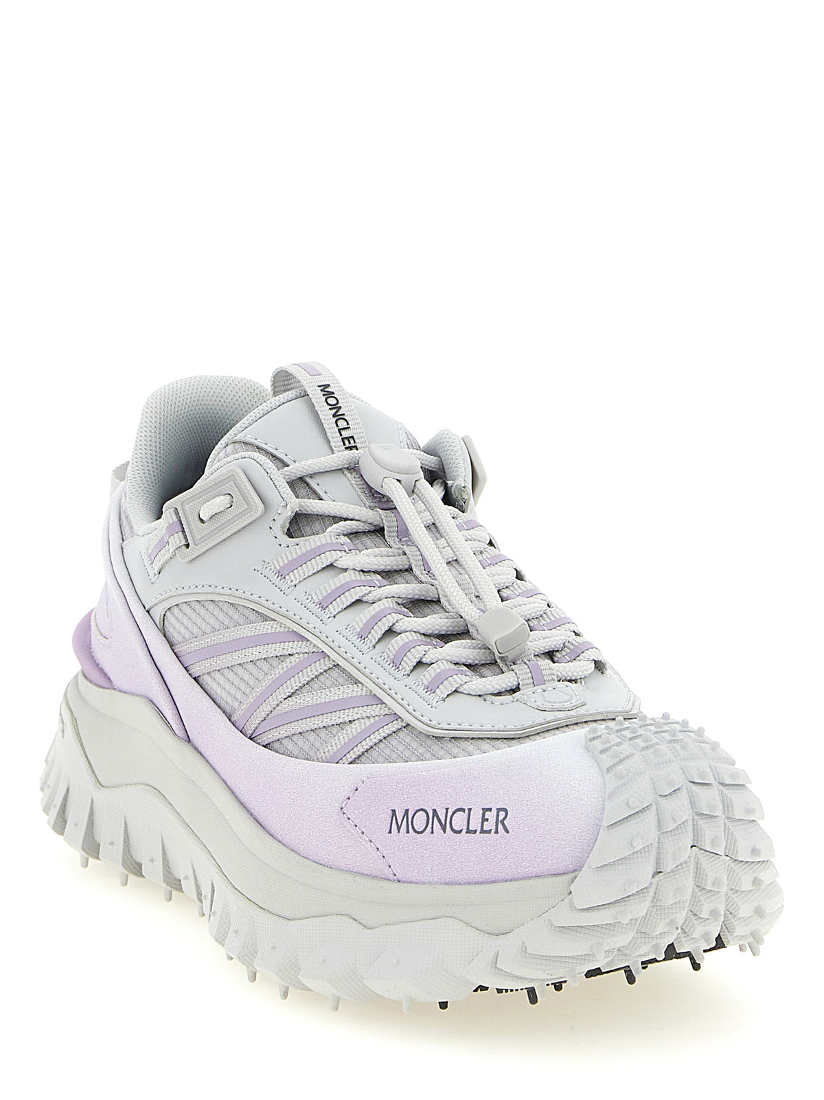 Baskets en polyester violet