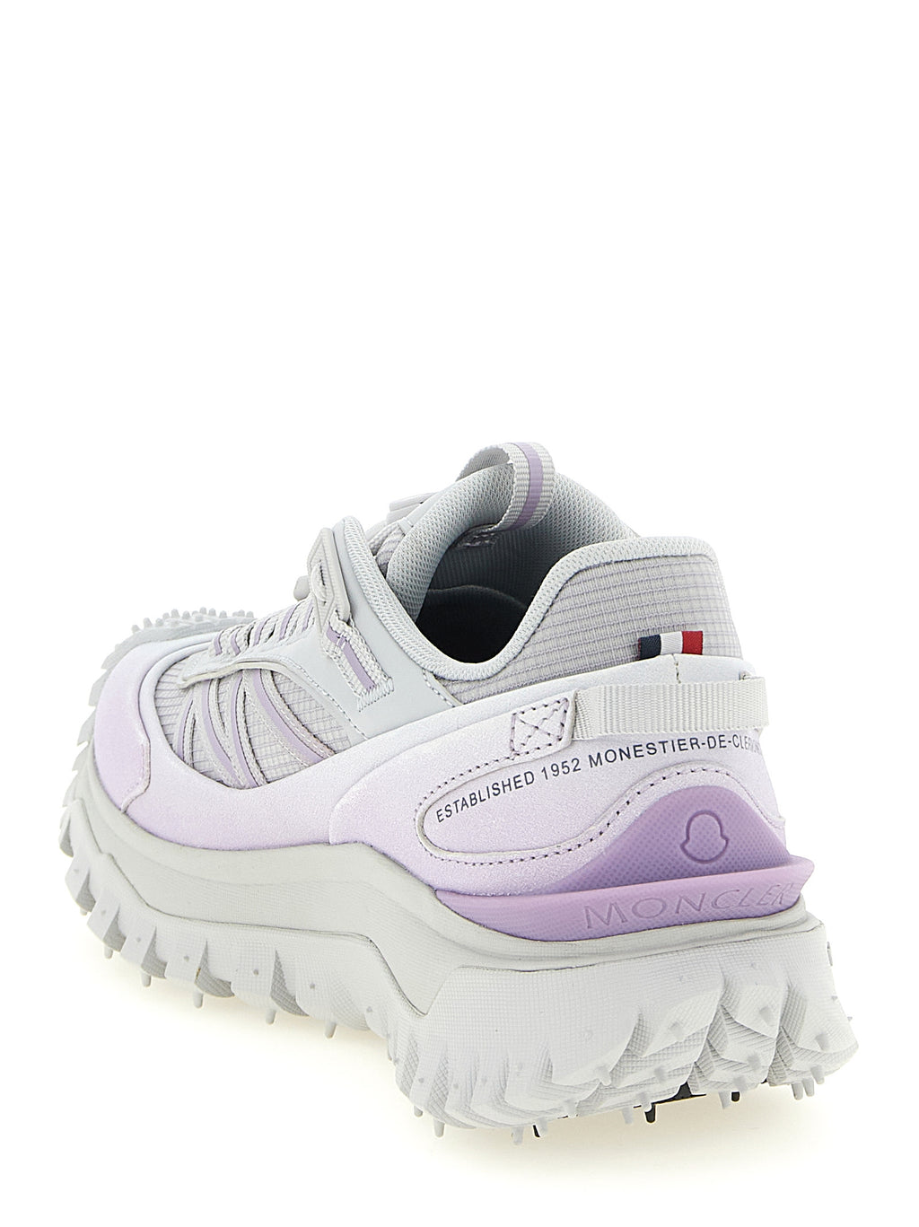 Baskets en polyester violet