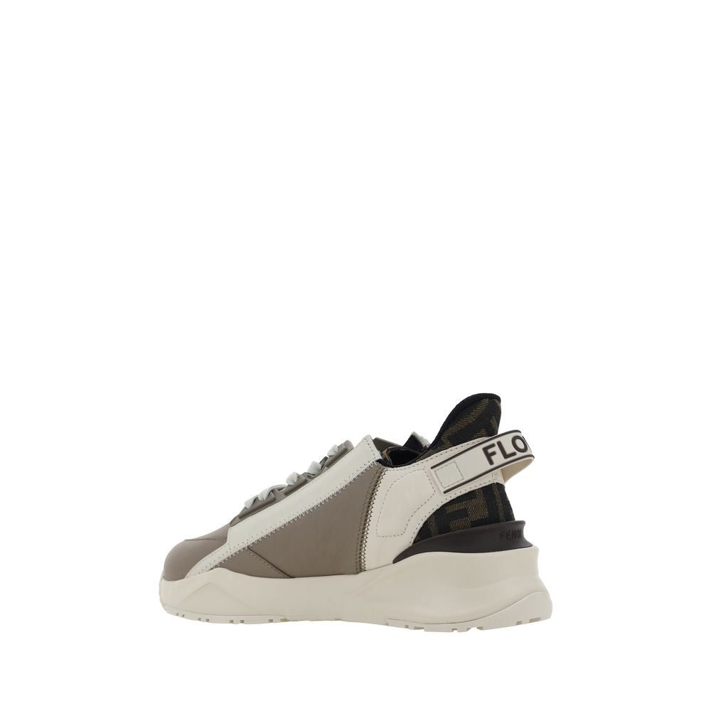 Brown Leather Sneakers