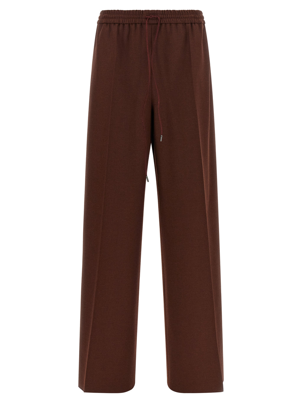 Pantalon en laine marron