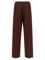 Pantalon en laine marron