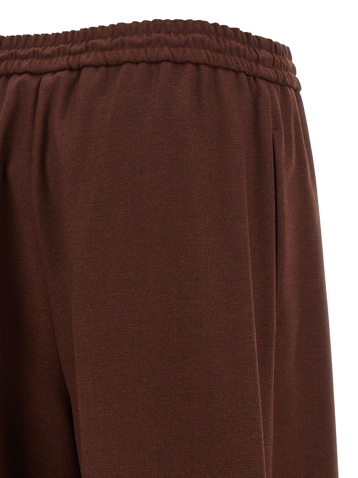 Pantalon en laine marron