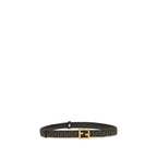 Black Leather Belt