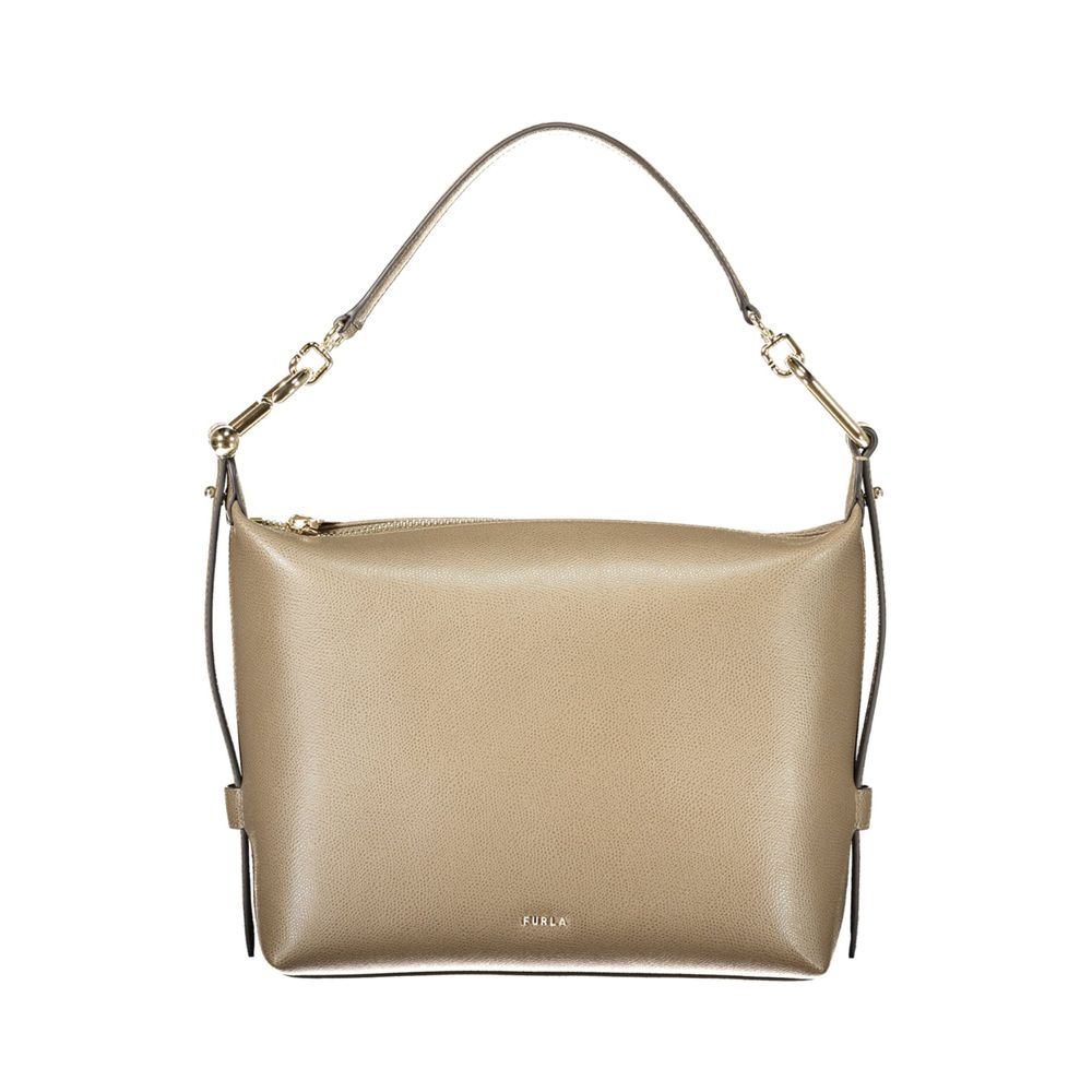 Sac à main en cuir marron