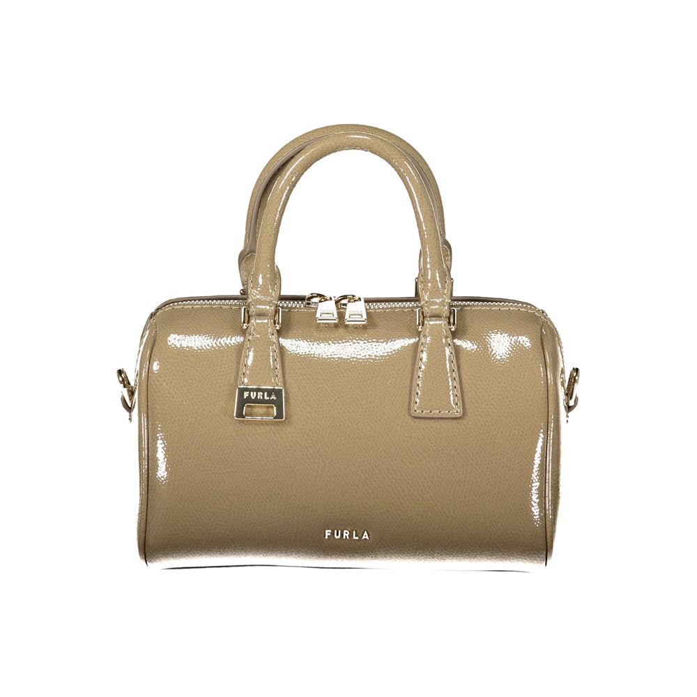 Sac à main en cuir vert