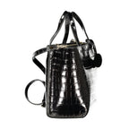 Sac à main en cuir noir