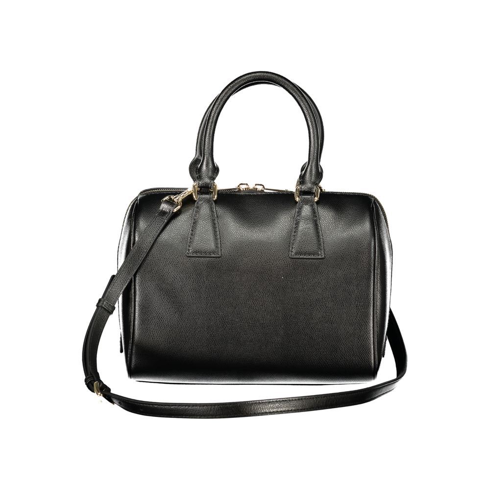Sac à main en cuir noir