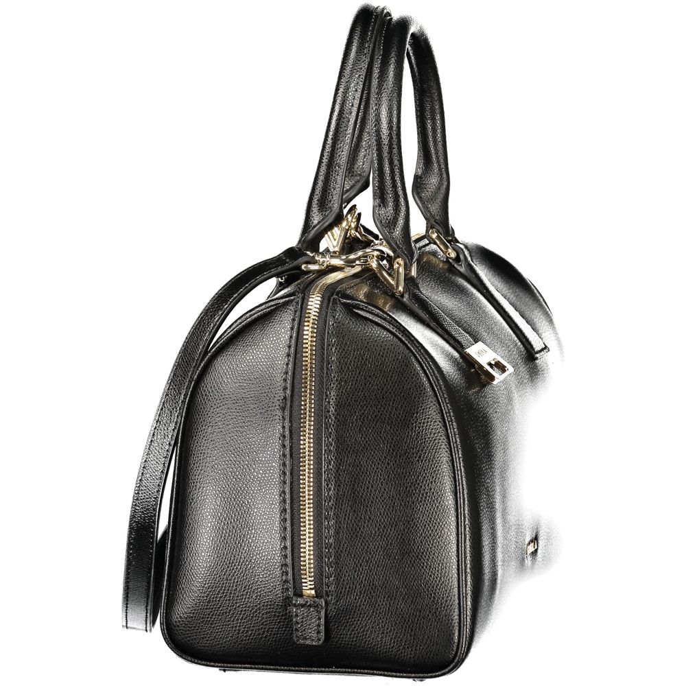 Sac à main en cuir noir