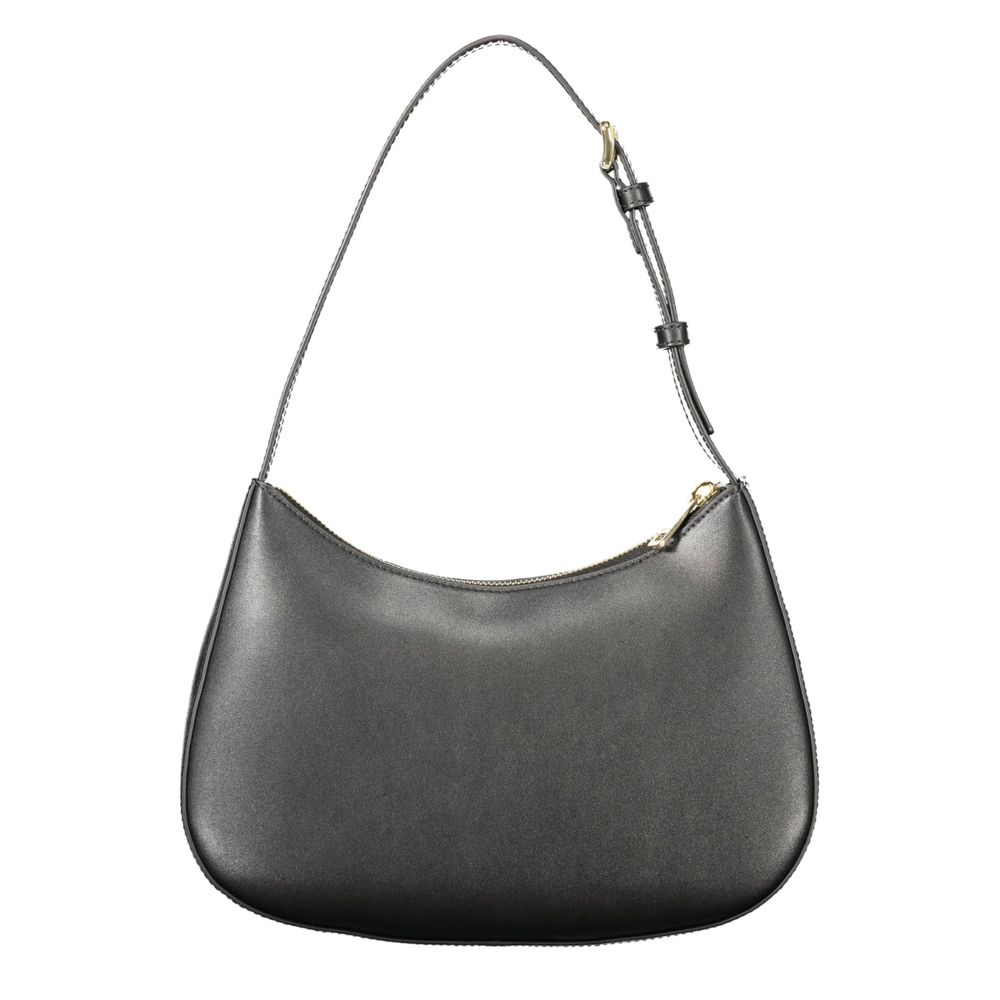 Sac à main en cuir noir pour femme