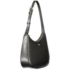 Sac à main en cuir noir pour femme