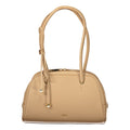 Sac à main en cuir beige