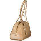 Sac à main en cuir beige
