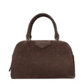 Sac à main en daim marron