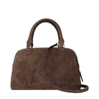 Sac à main en daim marron