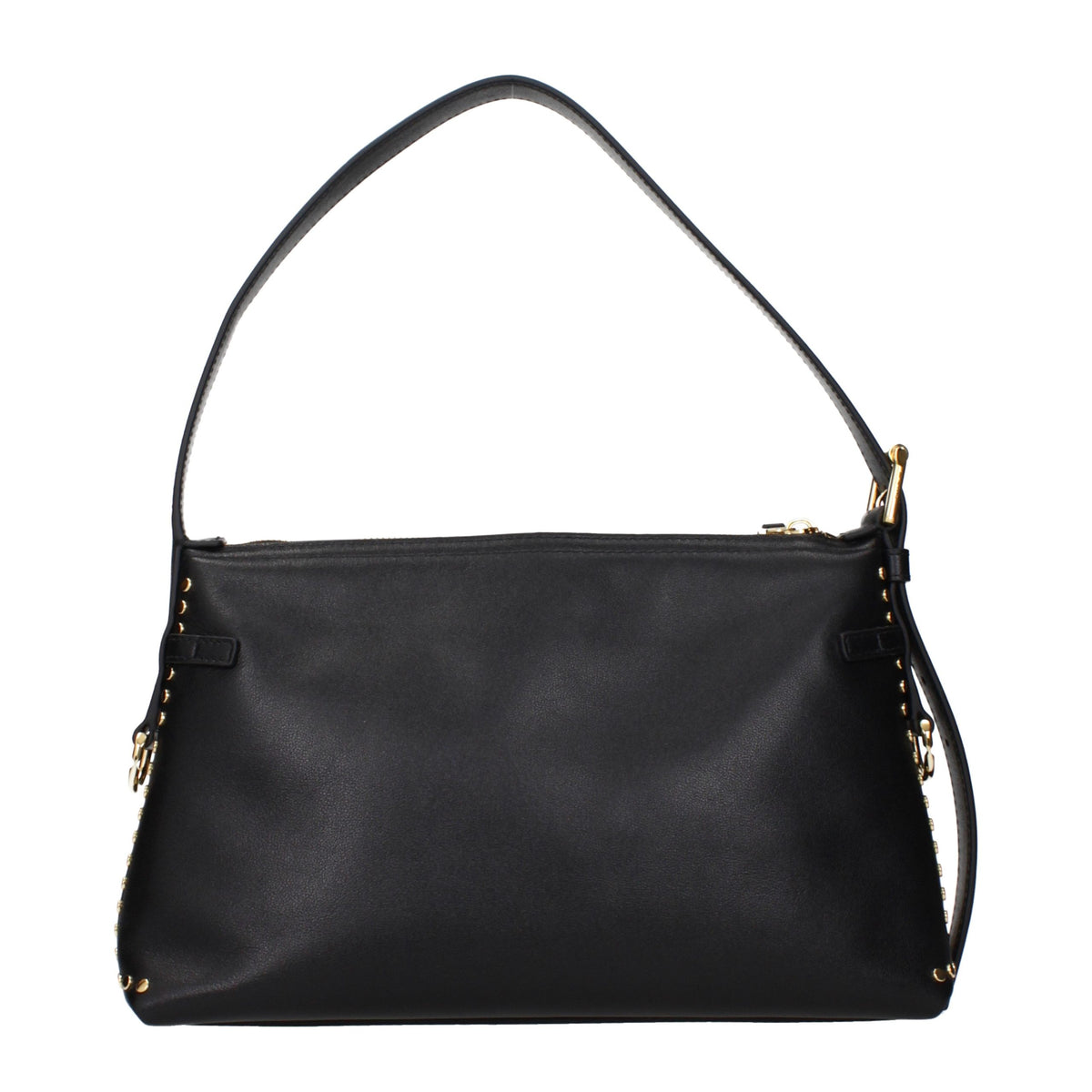 Sac à bandoulière en cuir noir