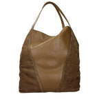 Sac à bandoulière en daim marron
