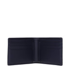 Portefeuille en cuir bleu