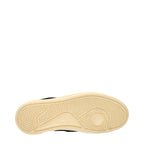 Baskets en cuir noir