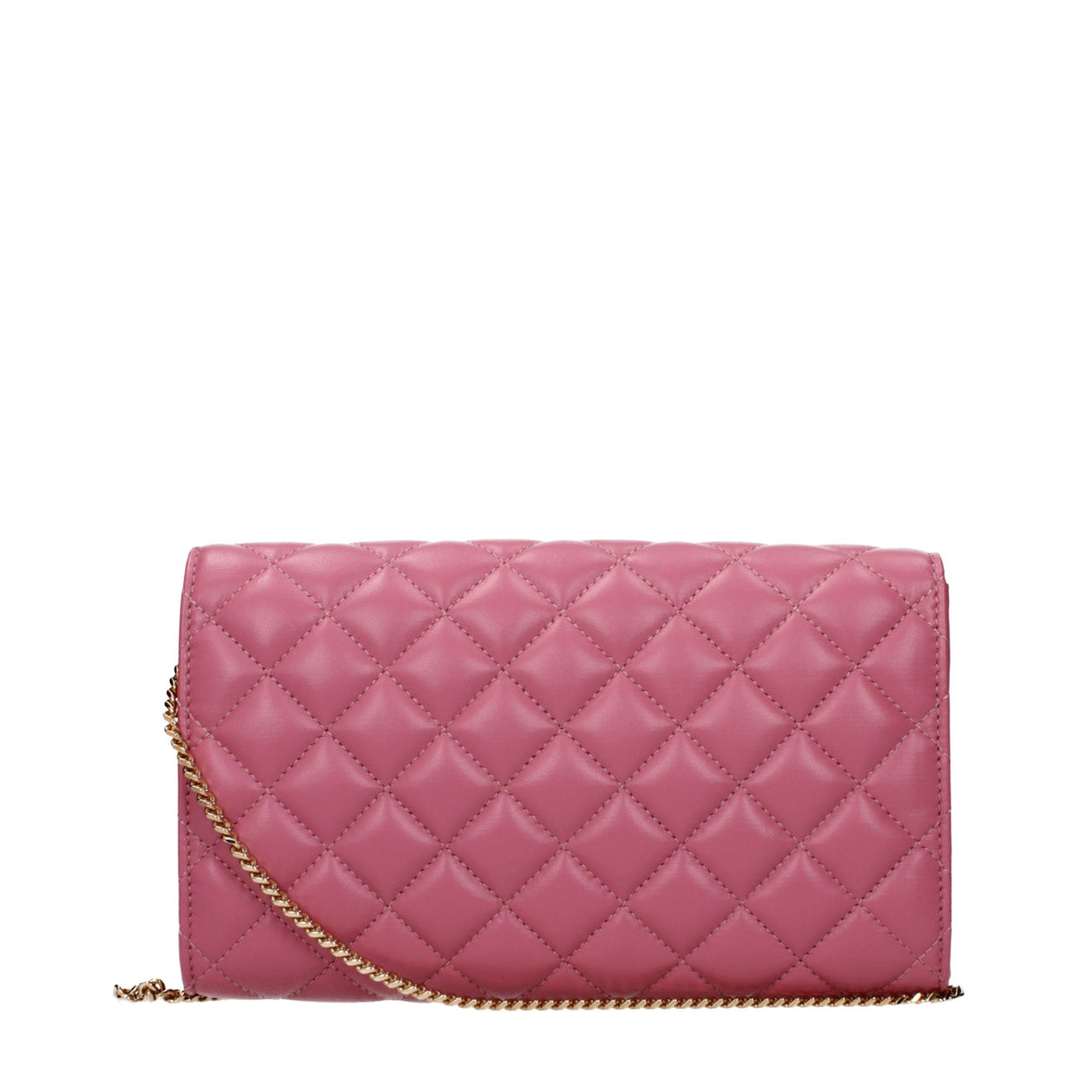 Pochette en cuir rose