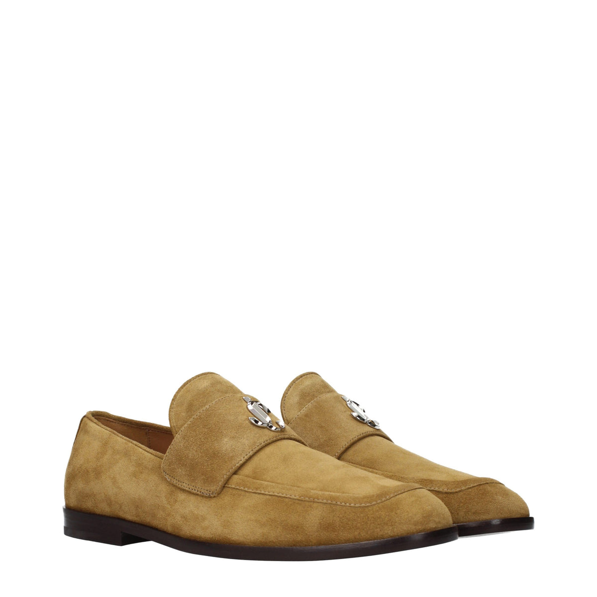 Brown Suede Loafers