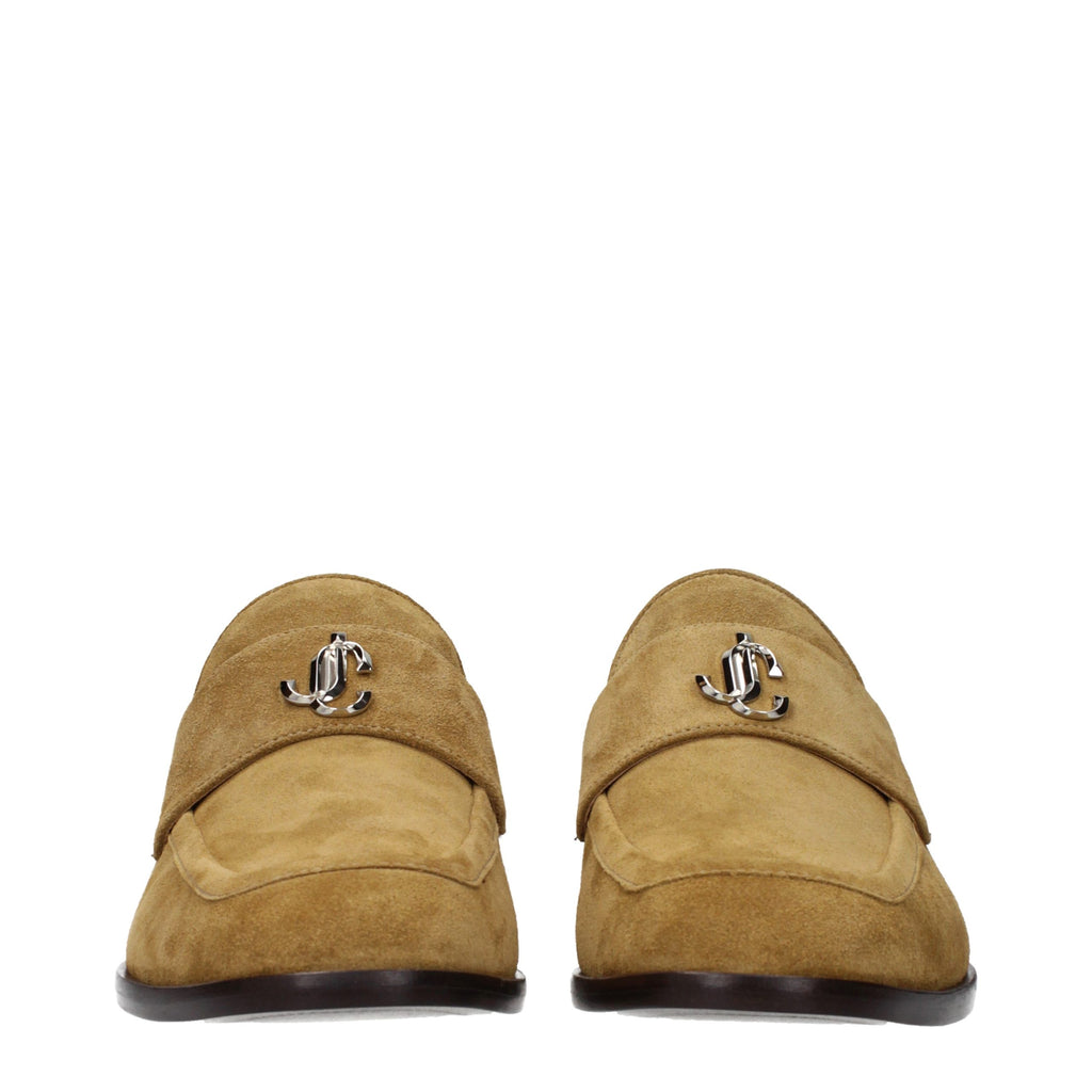 Brown Suede Loafers