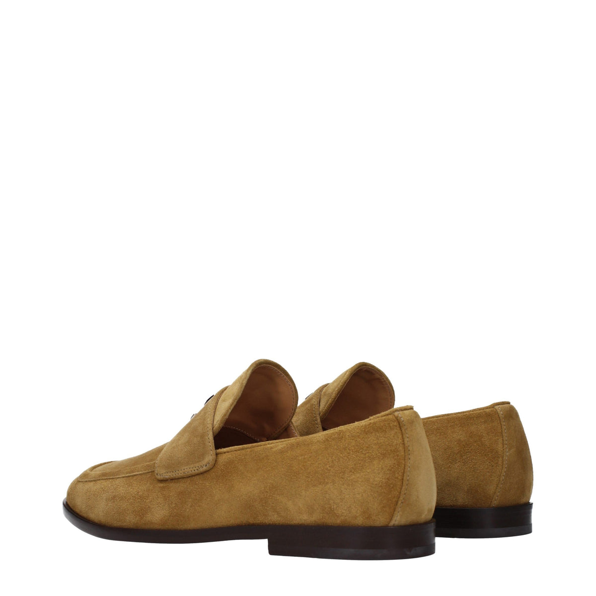 Brown Suede Loafers