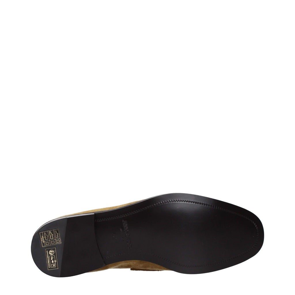 Brown Suede Loafers