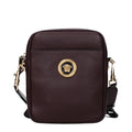 Sac bandoulière en cuir violet