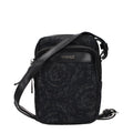 Sac bandoulière en tissu noir