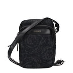 Sac bandoulière en tissu noir