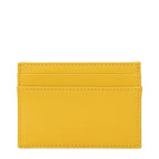 Porte-documents en cuir jaune