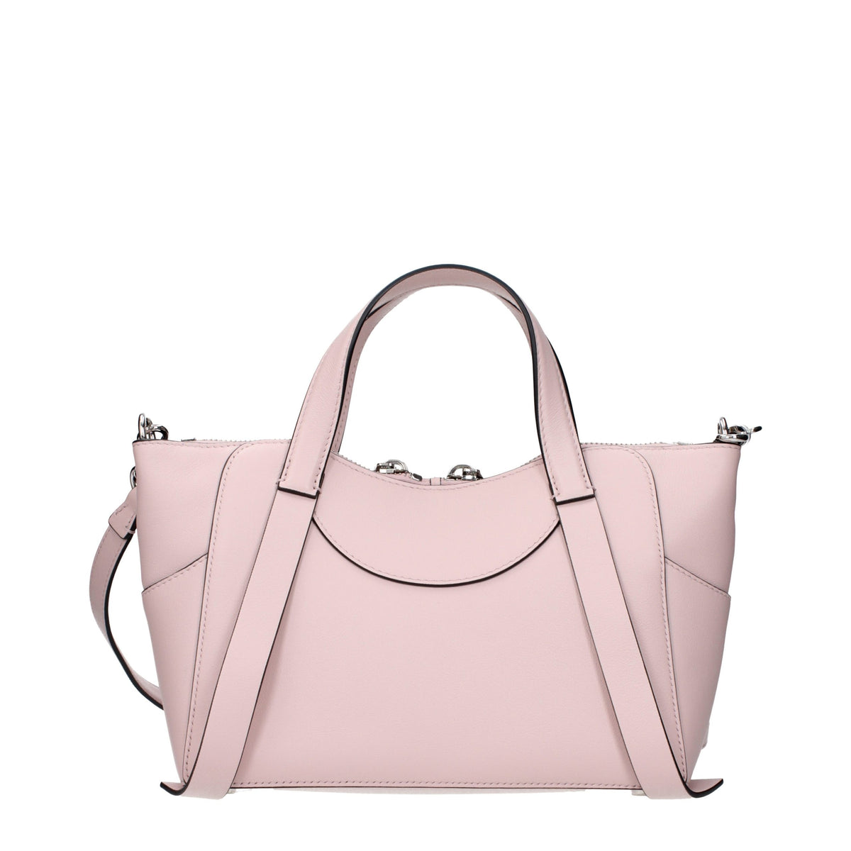 Sac à main en cuir rose